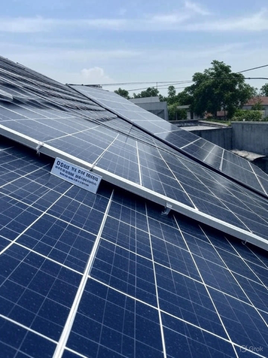 Báo Giá Điện Mặt Trời Mái Nhà 2025 Công Ty Hoàng Long