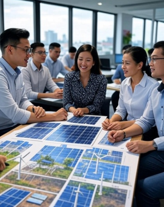 Quy Trình Làm Việc Điện Gió